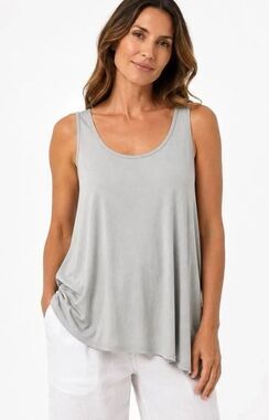 ✨Eileen Fisher Hemp Organic Cotton Grey Sz 3X Tank✨